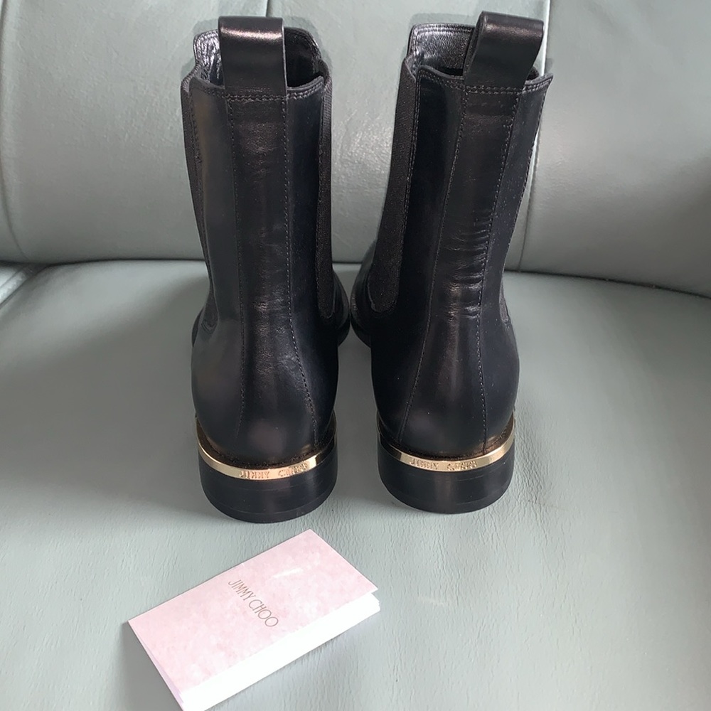 Jimmy Choo Women's Thessaly Chelsea Boots - Picture 8 of 10